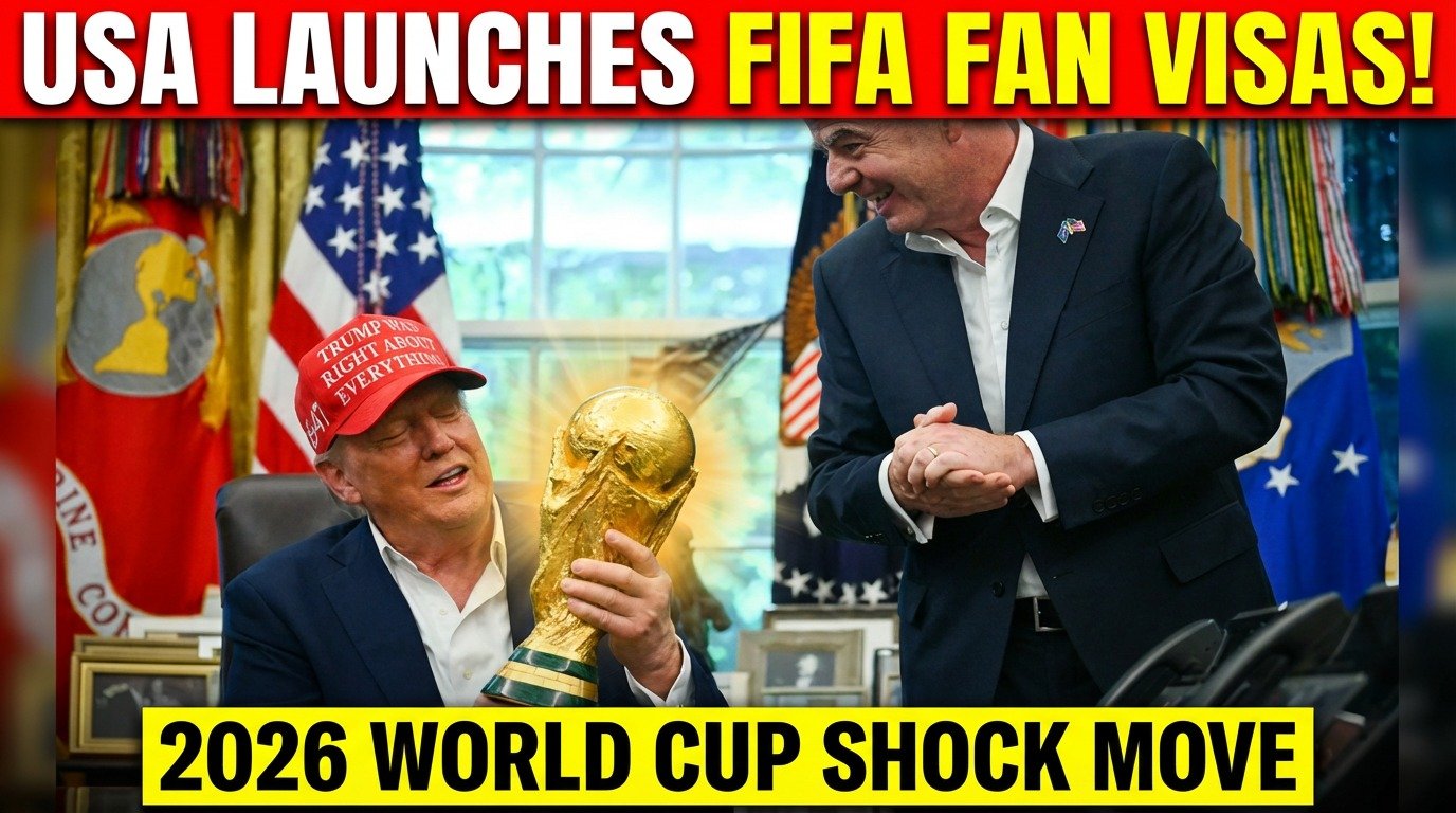 USA Launches FIFA Visas – 2026 World Cup Shock Move